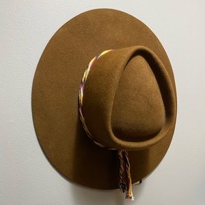 Women’s Brixton Petty Fedora/Brown- Size Small/7 (56cm)